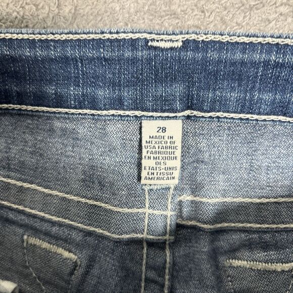 True Religion Jeans Women’s Size 28 Basic Skinny Medium Wash - Picture 11 of 16